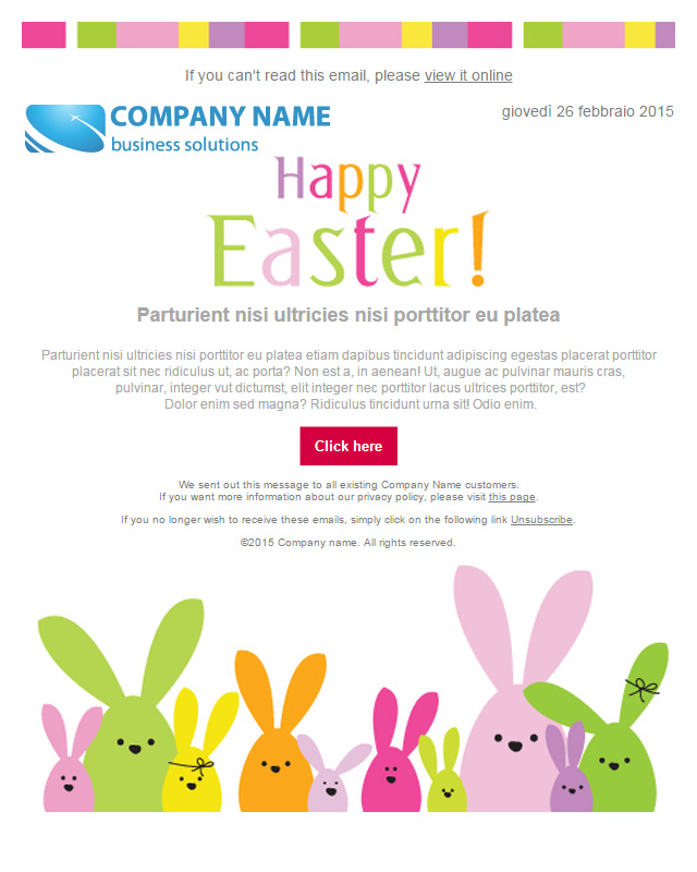 54 FREE Easter Email Templates for SendBlaster