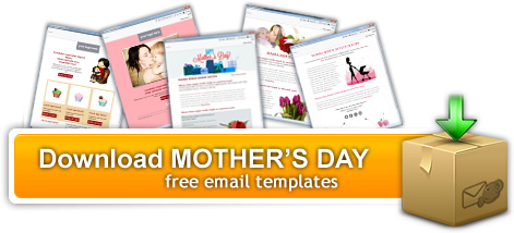 download mother's day email template