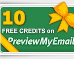 Free Credits on PreviewMyEmail