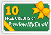 Créditos Gratis en PreviewMyEmail