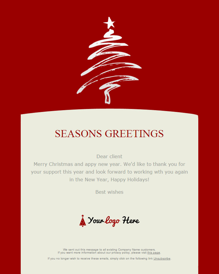 104 (+20) FREE Christmas and New Year Email Templates