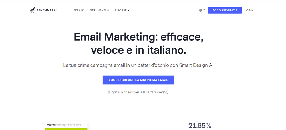 Benchmark, recensione piattaforma per l’email marketing