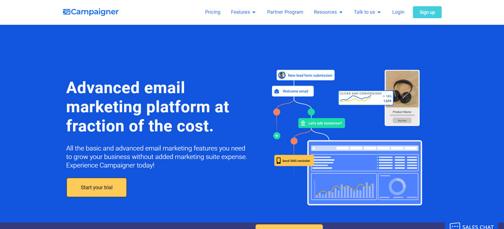 Campaigner email marketing platform review