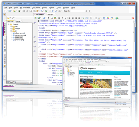 html web editor software