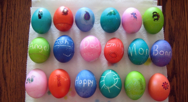 Easter eggs