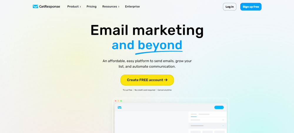 GetResponse email marketing platform review