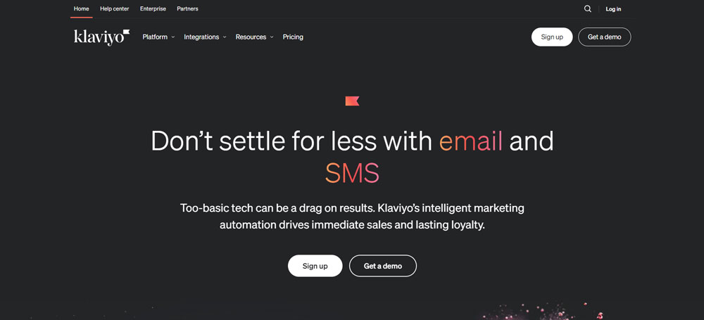 Klaviyo email marketing platform review