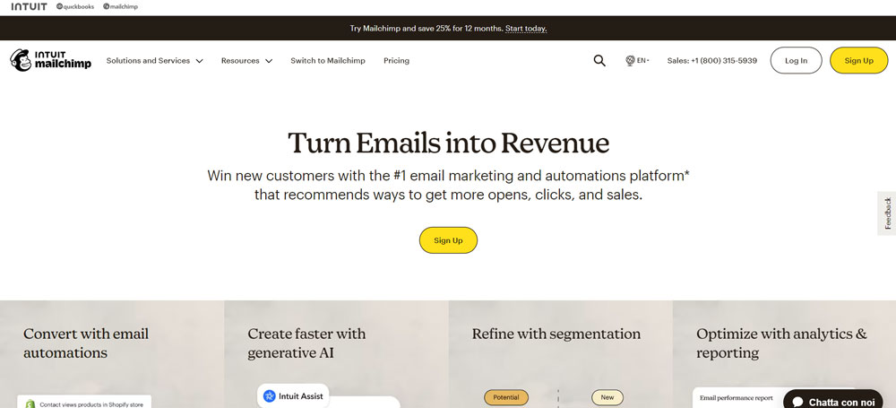 Mailchimp email marketing platform review