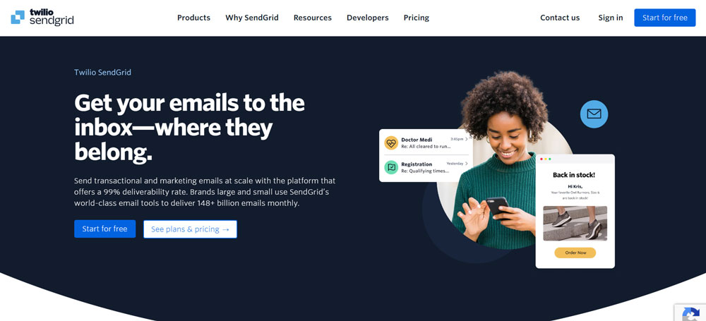 Sendgrid email marketing platform review