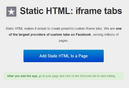 static html button