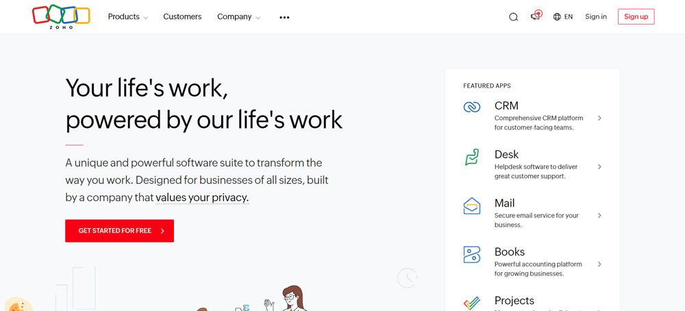 Zoho Campaigns email marketing platform review